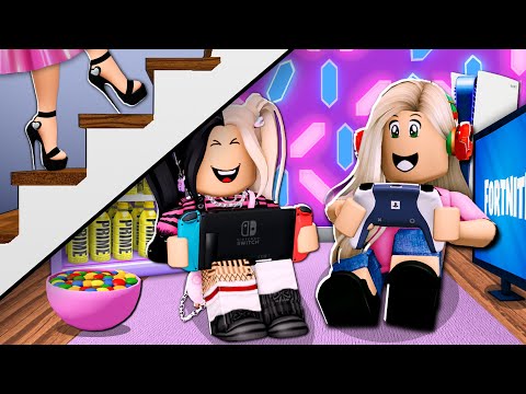 Surprising My E-GIRL SISTER With A SECRET GAMING ROOM! (Roblox)
