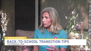 Back to School Transition Tips from Childrens of Alabama