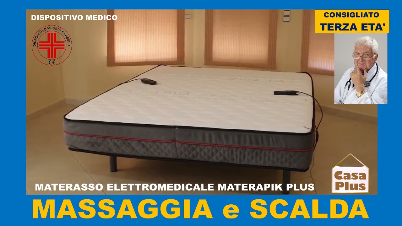MATERPIK il MATERASSO CHE MASSAGGIA E SCALDA thumbnail