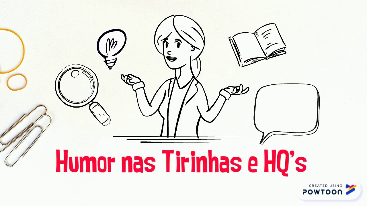 História em quadrinhos e Tirinhas - Estratégias de humor