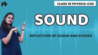 Sound Class 10 ICSE Physics | Selina Chapter 7 | Reflection of Sound And Echoes