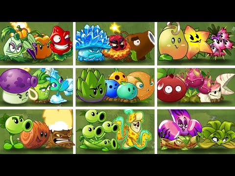Random 16 Best Team 3 Plants Battlez  - Which Plant Will Win? - PvZ 2 Plant Vs Zombie