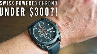 Mauer Swiss Movement Chronograph Watch Review - Great Everyday Chrono Under $300
