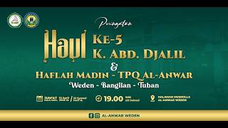 Download lagu 🔴LIVE STREAMING - PERINGATAN HAUL KE - 5 WEDEN - BANGILAN - TUBAN mp3