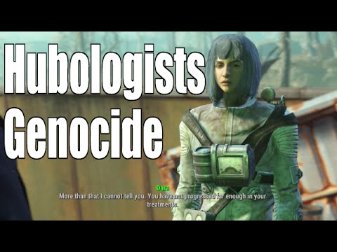 Fallout 4 - Nuka-World DLC - How To Kill All the Hubologists At Once