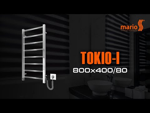 Рушникосушарка Mario Токіо-I  800х400/80 TR К видео