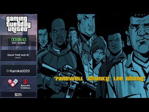 GTU2020 - Grand Theft Auto III Any% by Kamiks0320