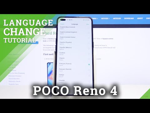 How to Change Language on OPPO Reno4 – Select Language