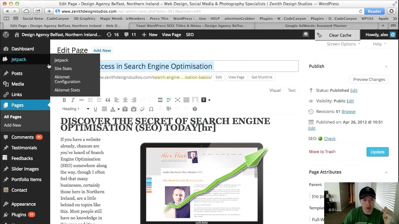 How to SEO Your Wordpress Website - Search Engine Optimization & Insider Secrets