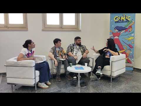 Entrevista a Carmen Carnero en la 44 edición del Salón del Cómic de Barcelona