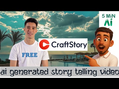 AI Generated Story Telling Video | Easy |  Step by step Video | CraftStory AI | 5 MiN AI