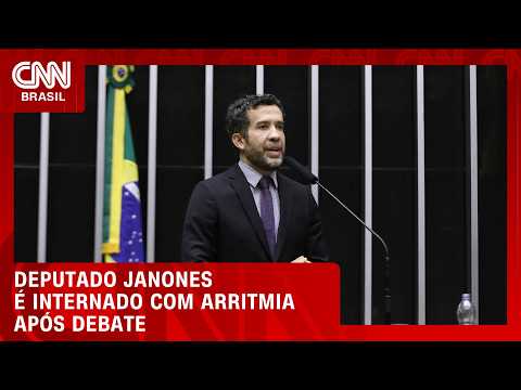 André Janones passa bem após ser internado com arritmia | CNN 360°