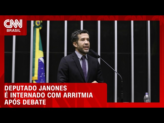 André Janones passa bem após ser internado com arritmia | CNN 360°
