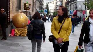 preview picture of video 'A walk in Madrid from SOL to Plaza Mayor'