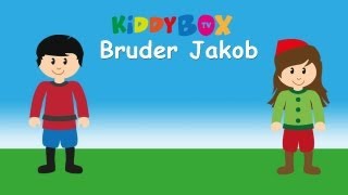 Bruder Jakob - Kinderlieder zum Mitsingen - (KIDDYBOX.TV) Karaoke Lyric Songtext