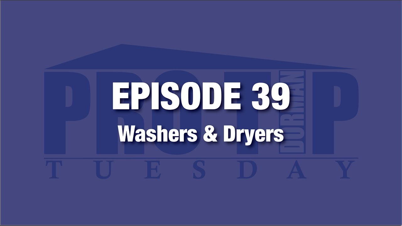 <![CDATA[Episode 39: Washers & Dryers]]>