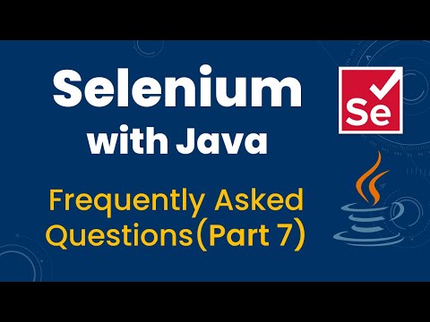 Selenium with Java Interview Questions Answers for Freshers Experienced Part 1