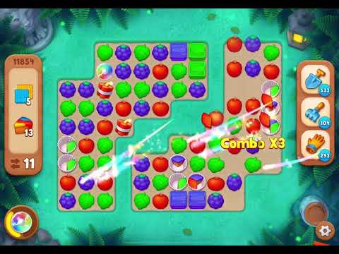 GardenScapes Level 11854 no boosters