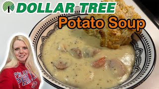 All Dollar Tree Potato Soup | Dollar Tree Soup Season Week!