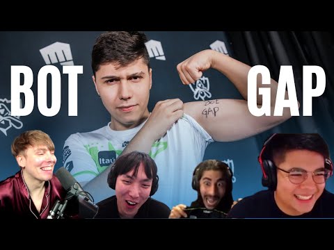 STREAMERS AROUND THE WORLD REACT TO BRANCE'S "Bot Gap" | Worlds 2022