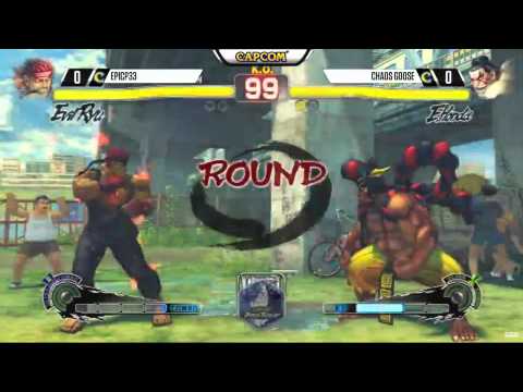 CEO 2015 USF4 Pool 1 Stream match view: Ep1cP33 vs Chaos Goose