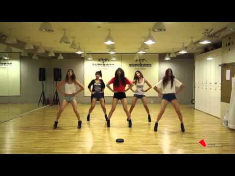 EXID이엑스아이디 위아래 안무 연습 영상 Sexy Ver