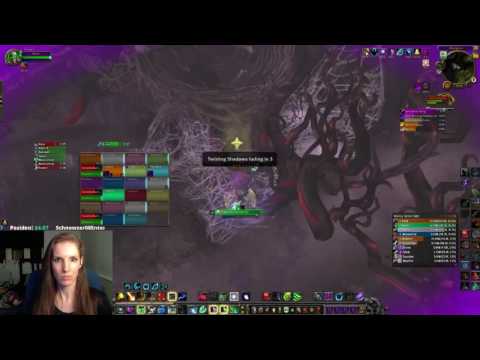WoW Legion - Mythic Elerethe Renferal . The Emerald Nightmare. Resto Druid PoV.