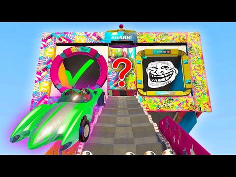 MEGA LUCKY RAMP!! CHOOSE THE RIGHT CAR!! - GTA V ONLINE