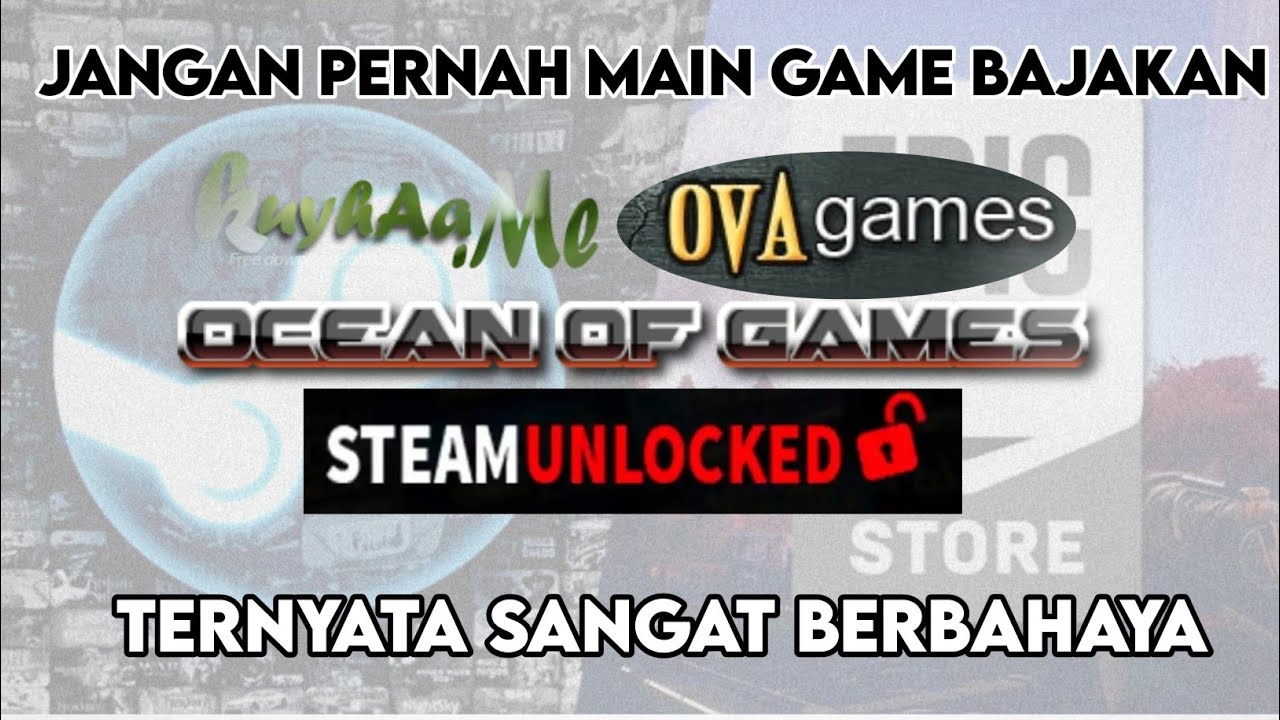KARENA BEBERAPA ALASAN INI, KALIAN JANGAN PERNAH MAIN GAME BAJAKAN!!
