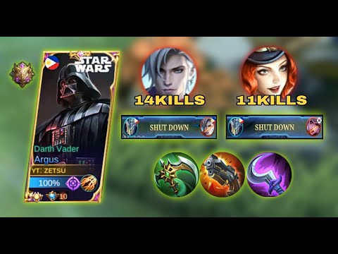 ARGUS USERS TRY THIS BROKEN BUILD TO DESTROY META HEROES | ARGUS BEST BUILD 2022 | MLBB