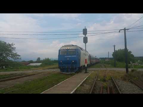 Trenul IR 1944 Satu Mare - Mangalia, in trecere prin Satulung pe Somes in 23.06.2017