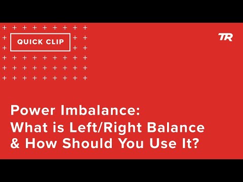 Power Imbalance: What is Left/Right Balance & How Should You Use It?(Ask a Cycling Coach 308)