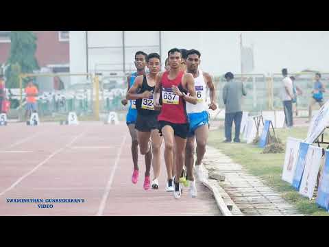 JUNIOR BOYS 5000m  RUN FINAL. 15 th FEDERATION CUP NATIONAL JUNIOR ATHLETICS CHAMPIONSHIPS-2017