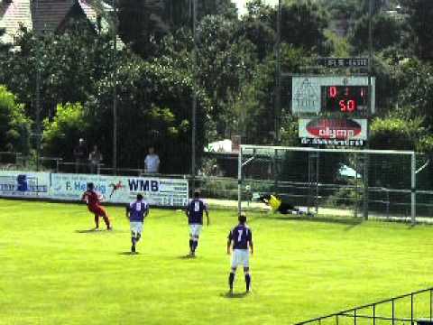 NOFV Oberliga Süd: VfL Halle 96 - FC Erzgebirge Aue II NICO STEIN VERSCHIESST ELFMETER