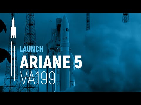 Flight VA199 – HISPASAT 1E / KOREASAT 6 | Ariane 5 Launch | Arianespace