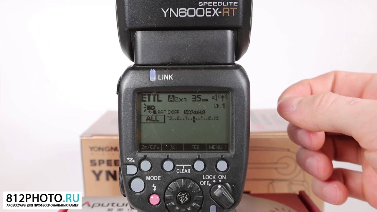 Фотовспышка Yongnuo Speedlite YN-600EX-RT для Canon