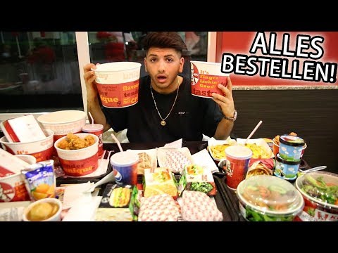 Order EVERYTHING from KFC!!! 😂| SKK