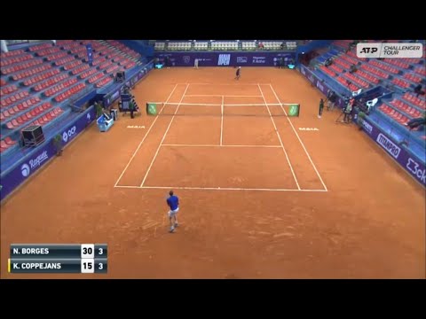Nuno Borges (POR) vs Kimmer Coppejans (BEL), Maia challenger, QuarterFinal