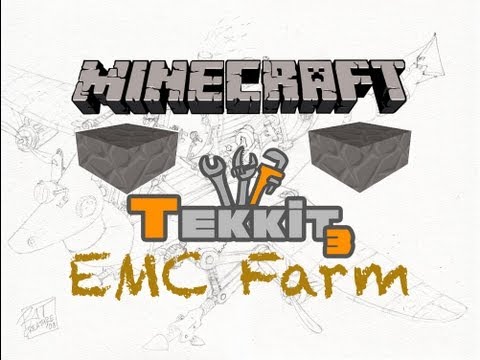 Tekkit - EMC Farms - Super Compact Stone Slab EMC farm