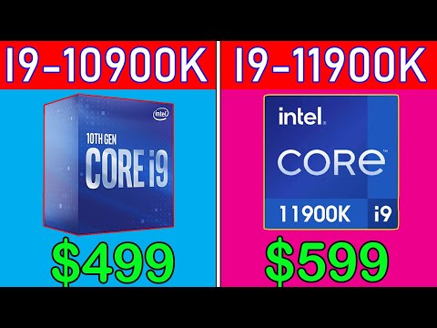 Intel I9-10900K Vs I9-11900K  || 12 Game benchmark in 4K