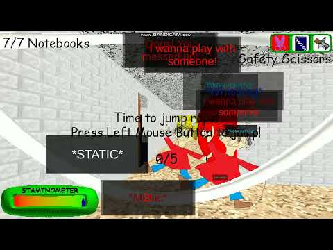 Baldi's Basics Classic Remastered Classic Style Chaos Mode