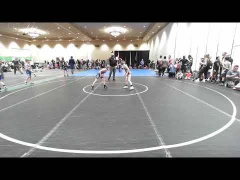 71 Lbs Rr Rnd 1 - John Michael Wall, New Jersey Vs Ty Willett, Southern Maryland Wrestling Club Wo