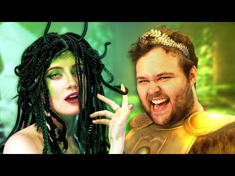 King Midas vs Medusa - RAP BATTLE! - ft. Stargirl