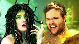 King Midas vs Medusa - RAP BATTLE! - ft. Stargirl