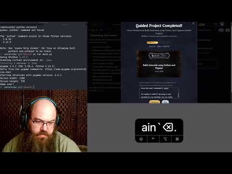 Build Asteroids Using Python And Pygame