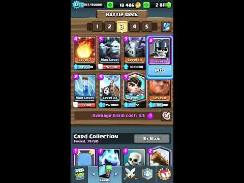Best Skeleton Barrel Deck- CLASH ROYALE FUN DECKS TO TRY OUT