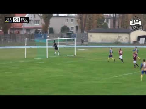 STAL Pleszew vs. POLONUS Kazimierz Biskupi  [3:1] - akcje i bramki -  Pleszew _ [04/11/2018]