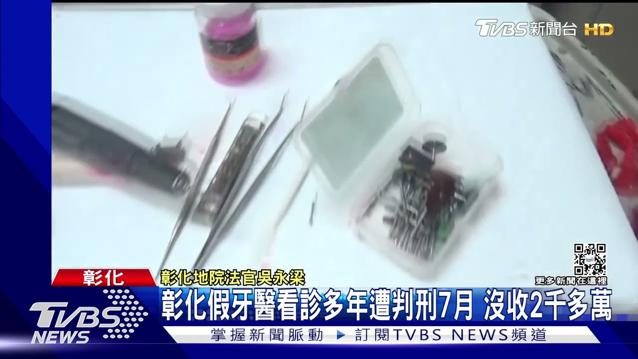國中畢業齒模工假冒牙醫看診多年 遭判7月沒收2548多萬元