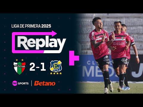 TNT Sports Replay: Palestino 2 - 1 Everton | Fecha 25