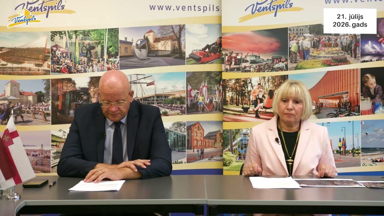 VIDEO: G.Blumbergs par spēcīgajām lietusgāzēm Ventspilī – 21.07.2026.